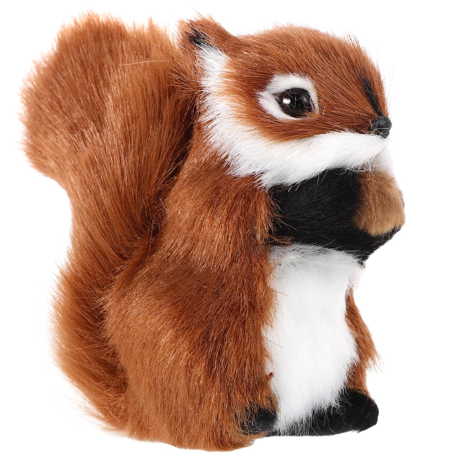 TOYANDONA Realistic Squirrel Plush Toy – Lifelike Small Stuffed Animal for Decoration, Play, and Photography