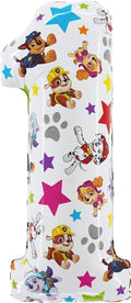 Toyland Paw Patrol 26-Inch Foil Balloon – Number 1 for Birthday Parties