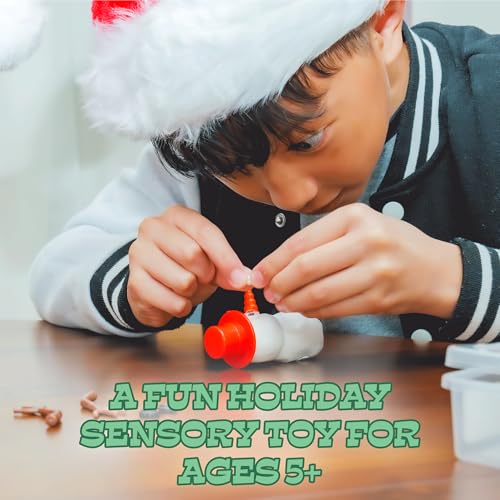 Toysmith Melting Snowman – Reusable Putty Kit with Accessories – Build, Melt, and Rebuild Again and Again