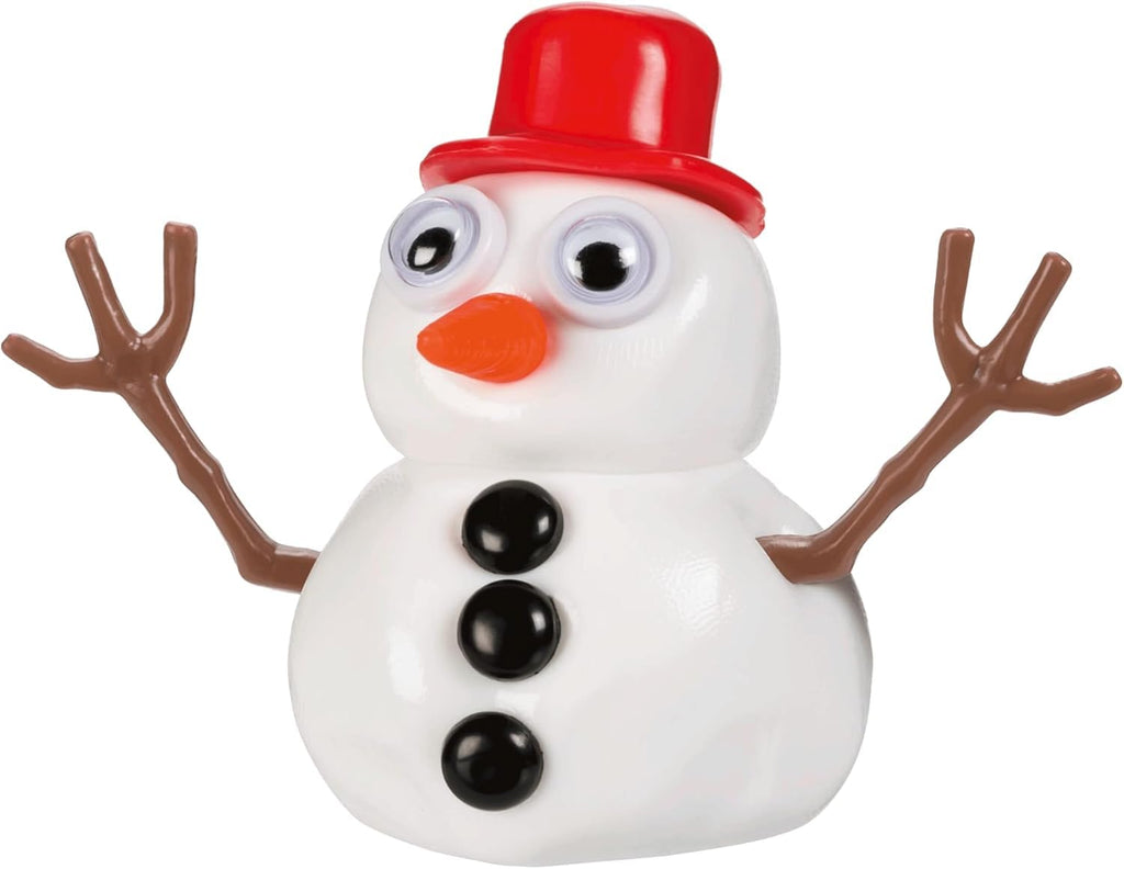 Toysmith Melting Snowman – Reusable Putty Kit with Accessories – Build, Melt, and Rebuild Again and Again