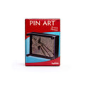 Toysmith Pin Art – 3D Fidget Desk Toy, Black Frame, 3.75 x 5 Inches