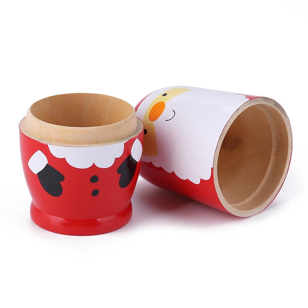 Tphon Cute Nesting Dolls Set – 5 Handmade Wooden Matryoshka Dolls with Animal Patterns