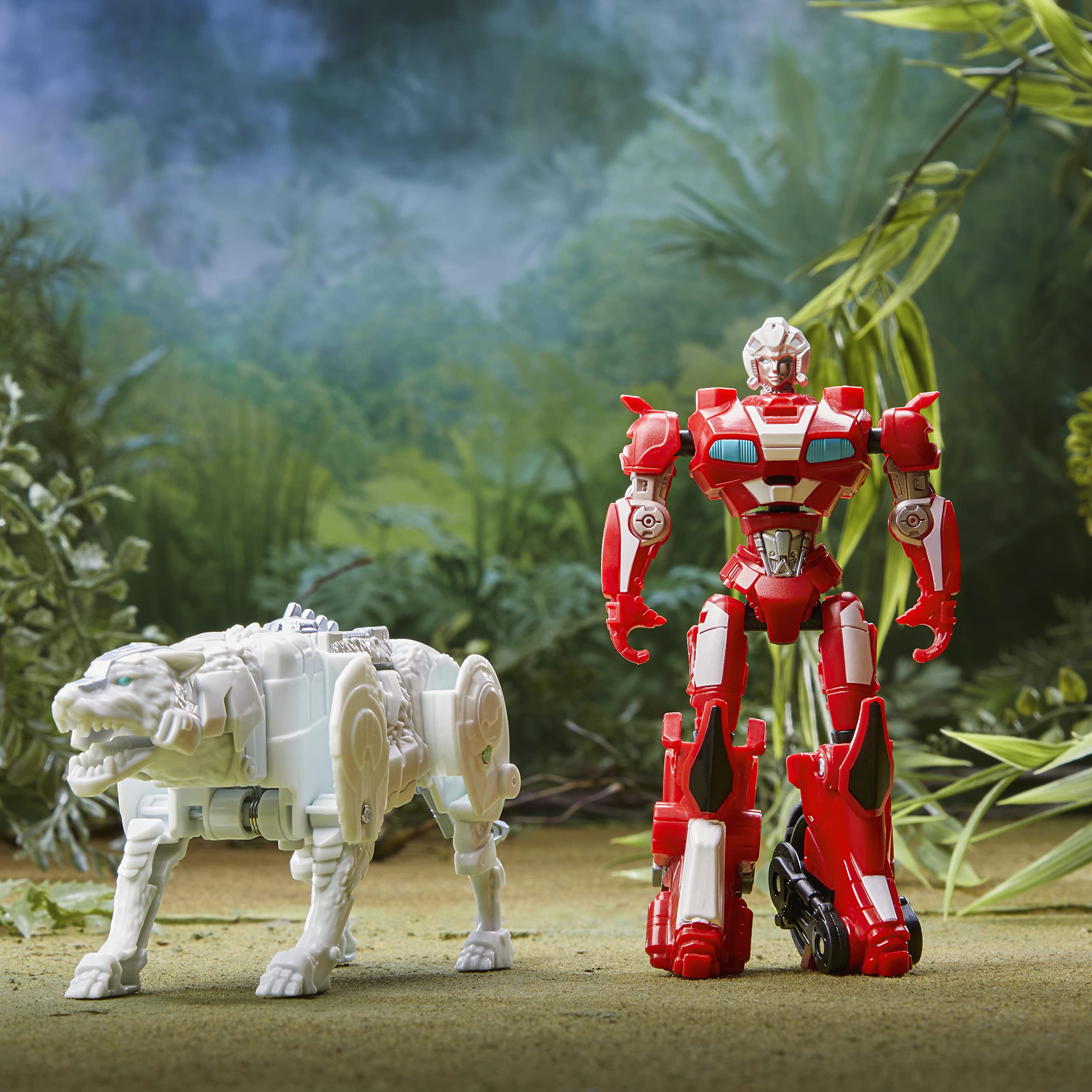Transformers Rise of the Beasts Beast Alliance Arcee & Silverfang 2-Pack Action Figures