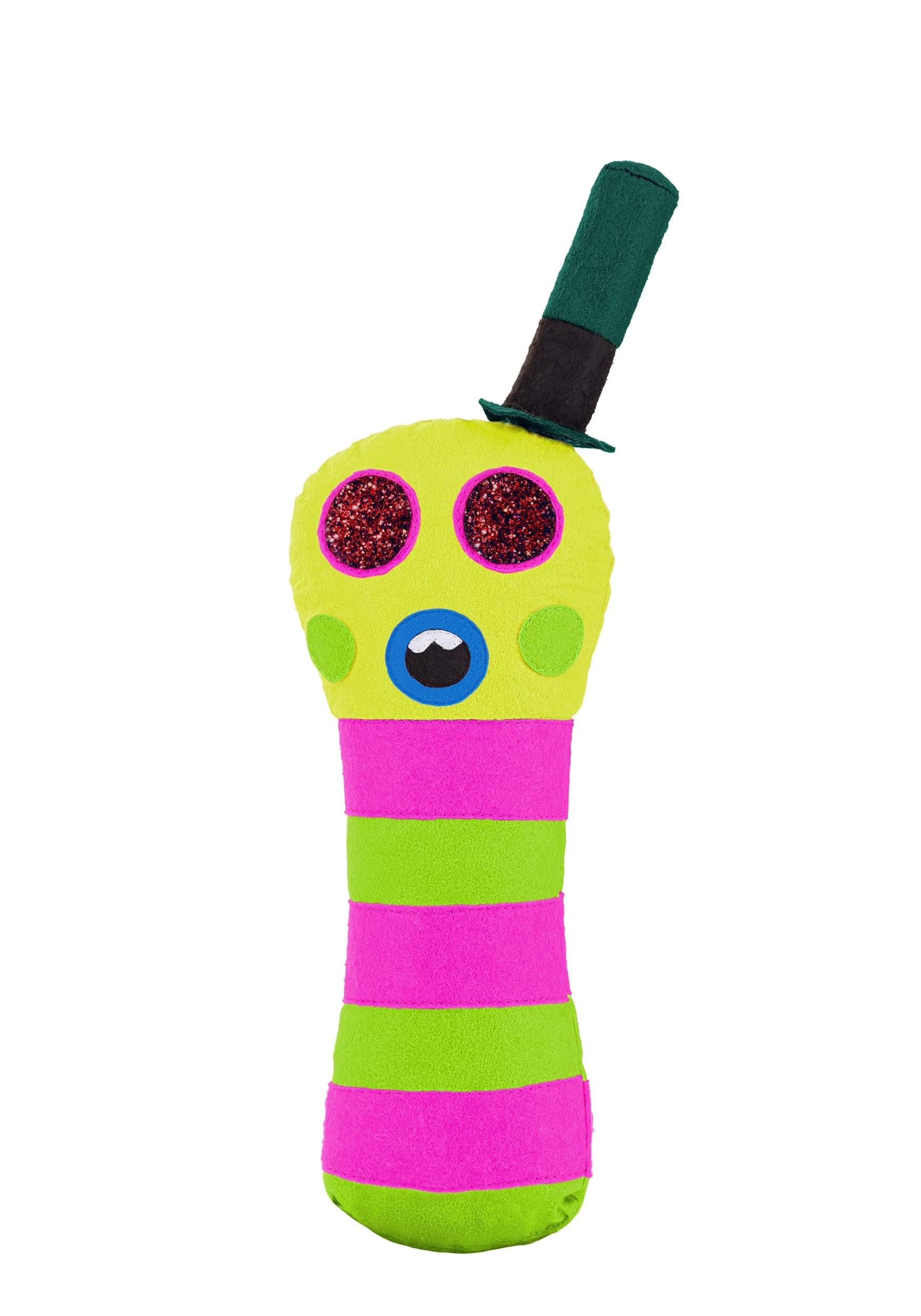 Trolls Mr. Dinkles Stuffed Halloween Accessory - Biggie's Pet Worm Plush Toy
