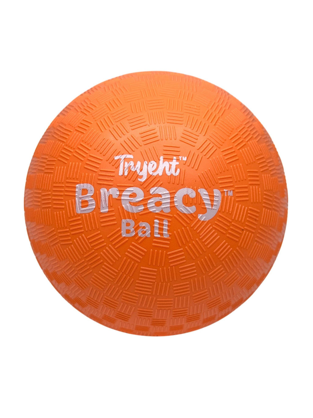 Tryeht Self-Inflating Ball 5 Inch – No Pump Needed, Orange Rubber, High Bounce, Portable