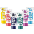Tub Works Bath Paint Soap 6 Pack – Non-Toxic Washable Finger Paint for Toddlers