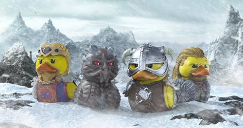 TUBBZ Boxed Edition: The Elder Scrolls Skyrim Jarl Balgruuf Cosplaying Rubber Duck Collectible Vinyl Figure