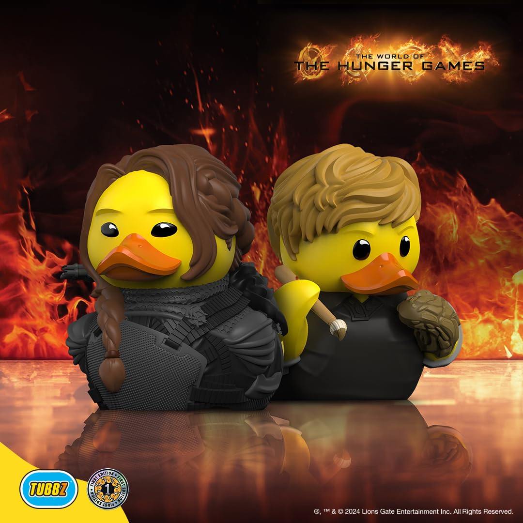 TUBBZ First Edition Peeta Mellark Collectible Duck – Official Hunger Games Vinyl Figure