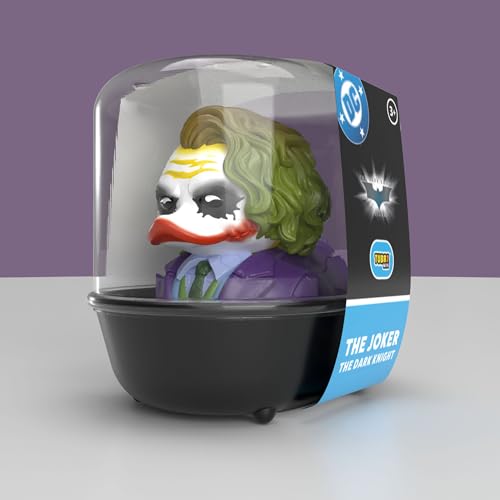 TUBBZ Mini Batman: The Dark Knight Joker Cosplaying Duck Figure – Officially Licensed Collectible