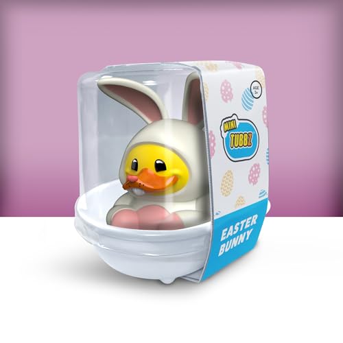 TUBBZ Mini Easter Bunny Cosplaying Rubber Duck – 5 cm Collectible Vinyl Figure