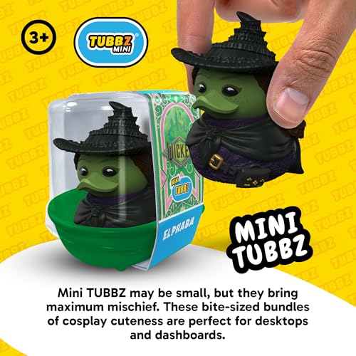 TUBBZ Mini Fallout TV Ghoul Rubber Duck Collectible – Officially Licensed 5 cm Vinyl Figure