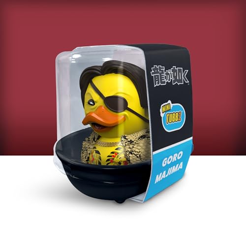 TUBBZ Mini Goro Majima Duck – Yakuza Cosplay Rubber Duck Vinyl Figure (5 cm)