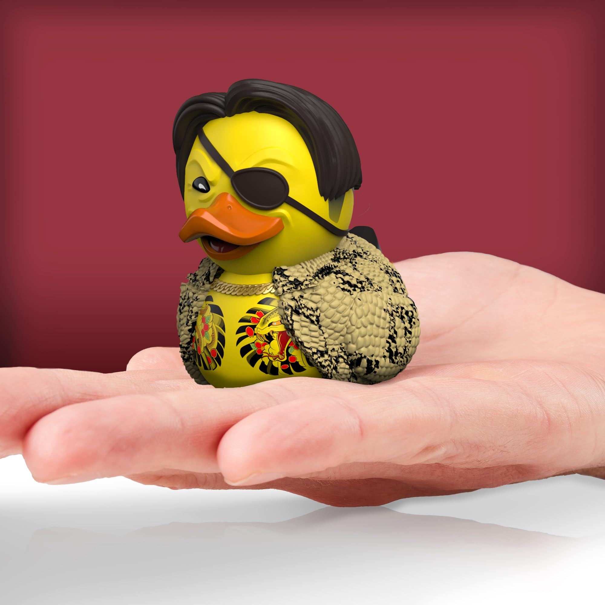 TUBBZ Mini Goro Majima Duck – Yakuza Cosplay Rubber Duck Vinyl Figure (5 cm)