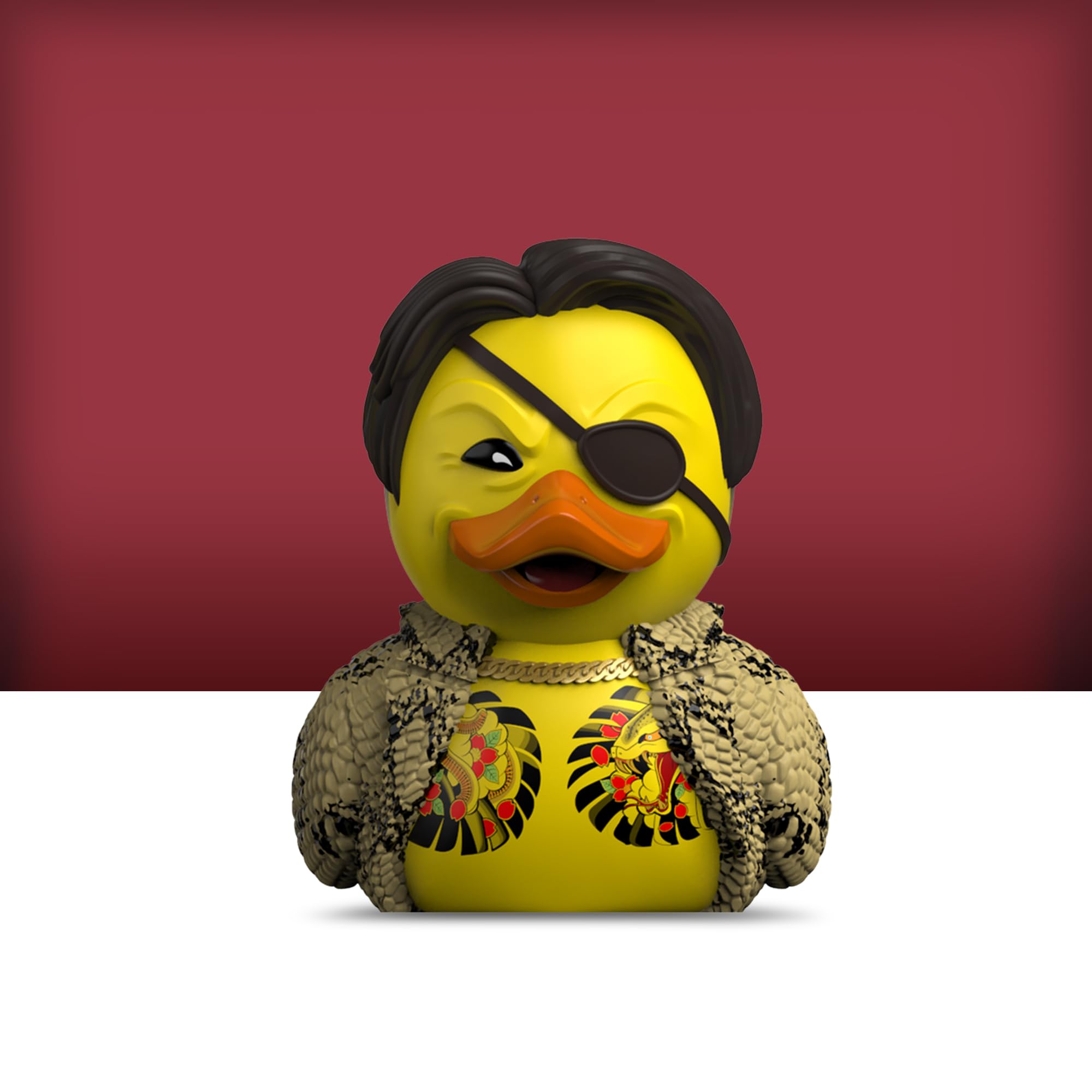 TUBBZ Mini Goro Majima Duck – Yakuza Cosplay Rubber Duck Vinyl Figure (5 cm)