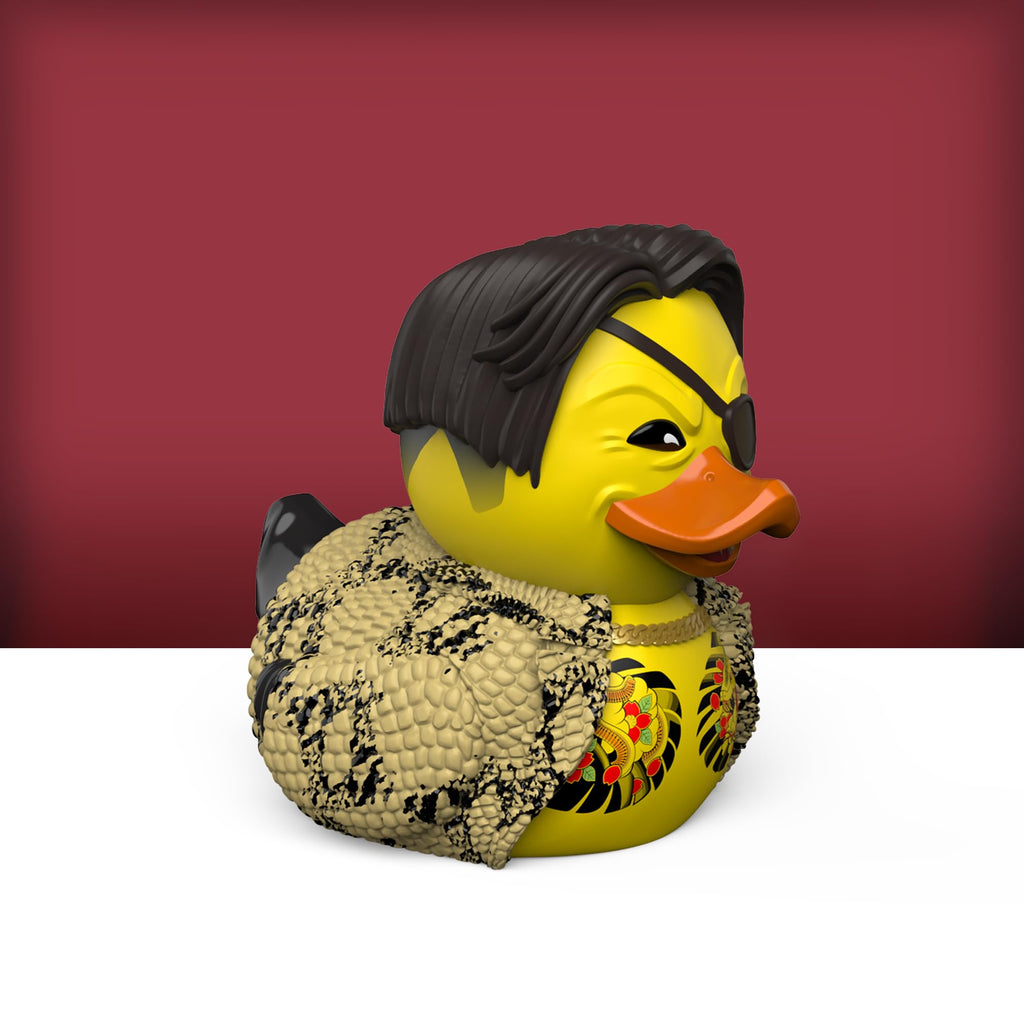 TUBBZ Mini Goro Majima Duck – Yakuza Cosplay Rubber Duck Vinyl Figure (5 cm)