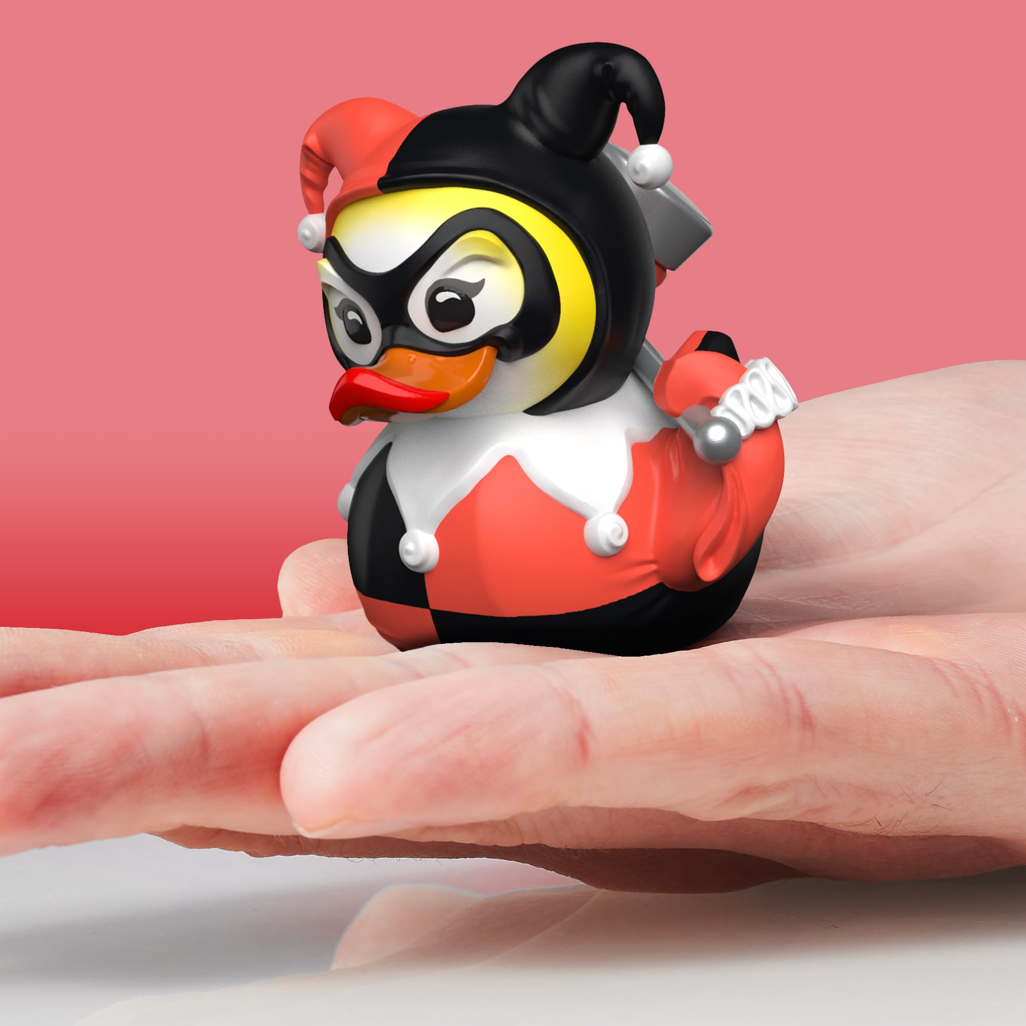 TUBBZ Mini Harley Quinn Cosplaying Rubber Duck Vinyl Figure - DC Comics Collectible