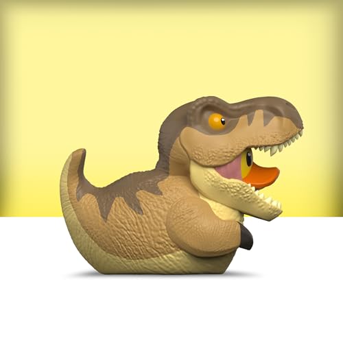 TUBBZ Mini Jurassic World Rebirth T-Rex Cosplaying Rubber Duck Vinyl Figure – 5 cm Collectible
