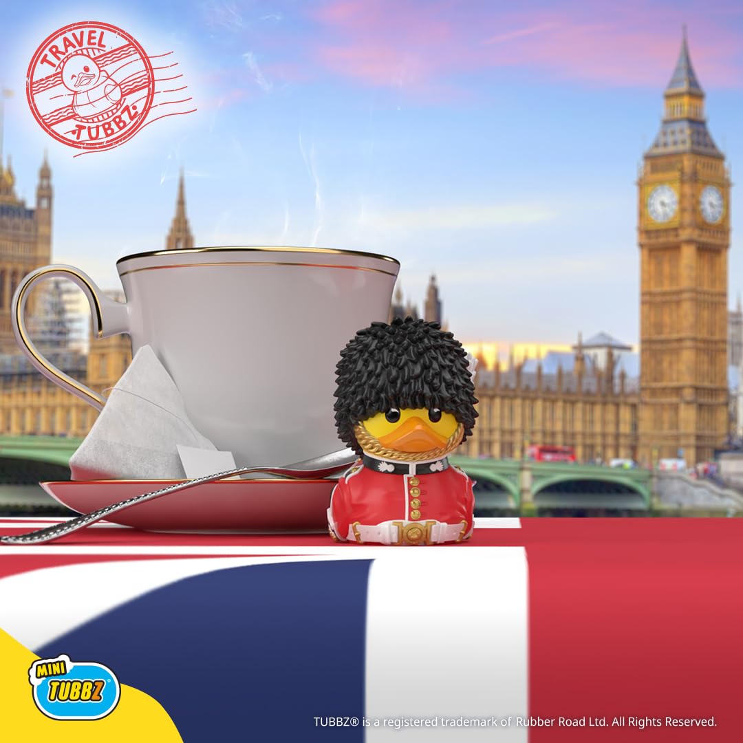 TUBBZ Mini Kings Guard Cosplaying Duck – 5 cm Vinyl Collectible for Cruise Ducking