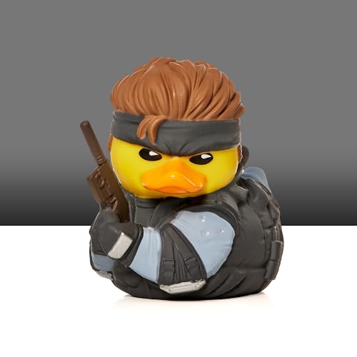 TUBBZ Mini Metal Gear Solid Solid Snake Rubber Duck Vinyl Figure – Officially Licensed Collectible