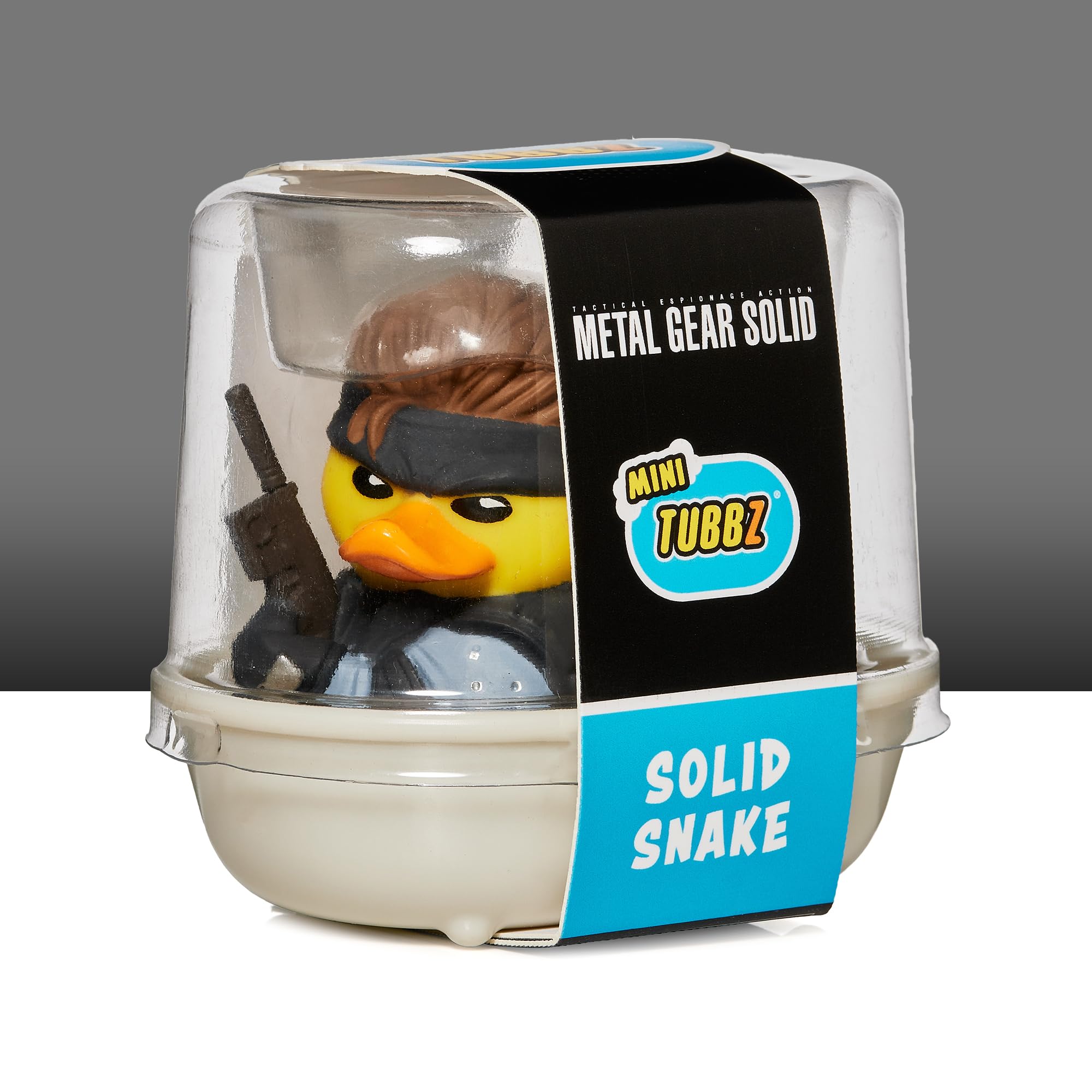 TUBBZ Mini Metal Gear Solid Solid Snake Rubber Duck Vinyl Figure – Officially Licensed Collectible