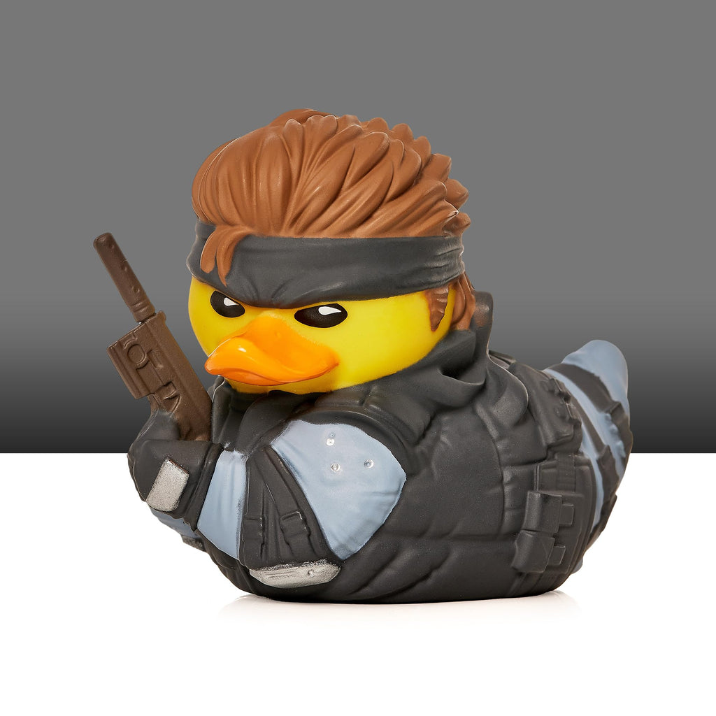 TUBBZ Mini Metal Gear Solid Solid Snake Rubber Duck Vinyl Figure – Officially Licensed Collectible