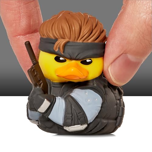 TUBBZ Mini Metal Gear Solid Solid Snake Rubber Duck Vinyl Figure – Officially Licensed Collectible
