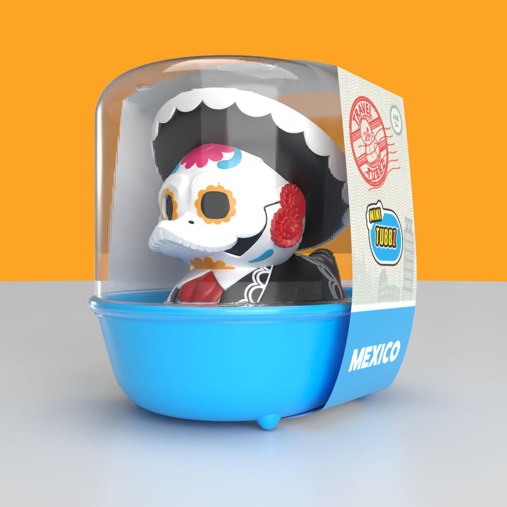 TUBBZ Mini Mexico Day of the Dead Duck – 2-Inch Cosplaying Vinyl Figure