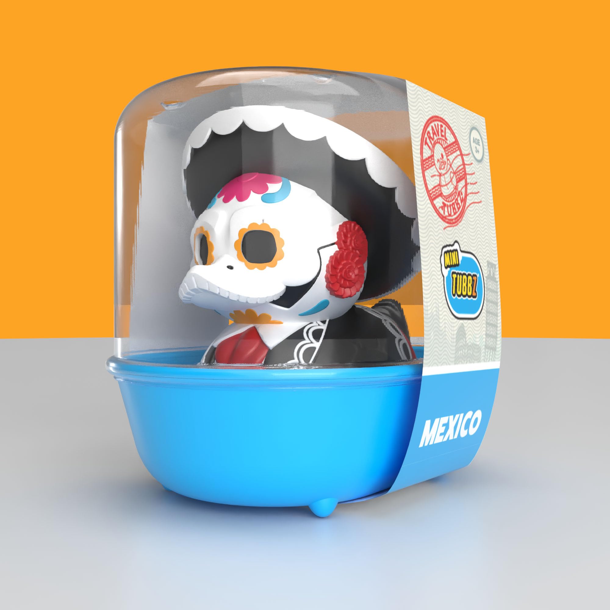 TUBBZ Mini Mexico Day of the Dead Duck – 2-Inch Cosplaying Vinyl Figure