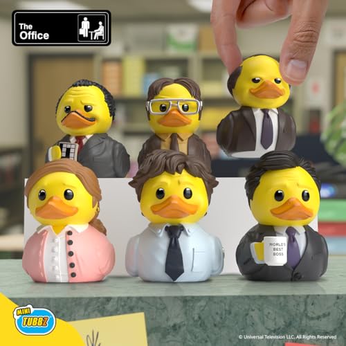TUBBZ Mini Michael Scott Rubber Duck – The Office Cosplay Collectible Figure