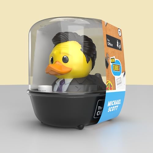 TUBBZ Mini Michael Scott Rubber Duck – The Office Cosplay Collectible Figure
