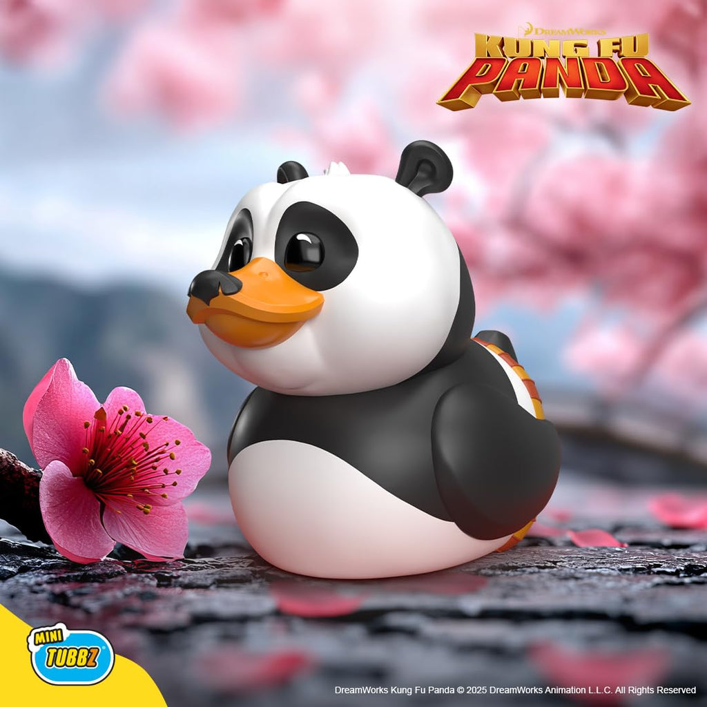 TUBBZ Mini Po Duck - Kung Fu Panda Cosplaying Rubber Duck Figure (2 inches)