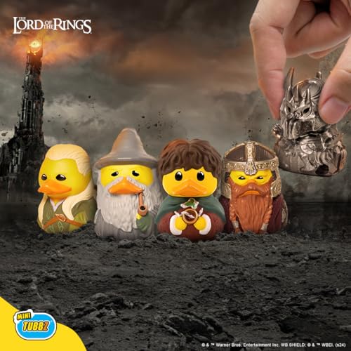 TUBBZ Mini Sauron Duck - Lord of the Rings Cosplaying Rubber Duck Figure, 2-Inch Collectible