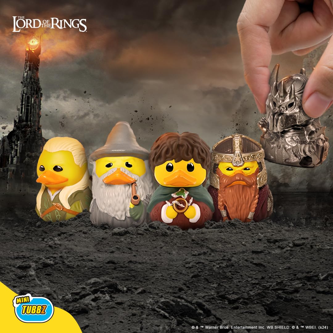 TUBBZ Mini Sauron Duck - Lord of the Rings Cosplaying Rubber Duck Figure, 2-Inch Collectible