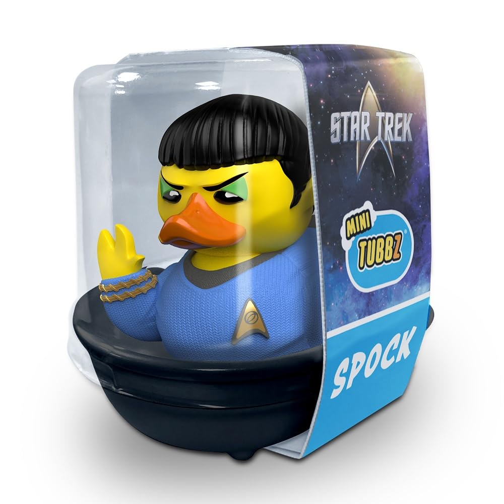 TUBBZ Mini Spock Rubber Duck – Official Star Trek Collectible Vinyl Figure