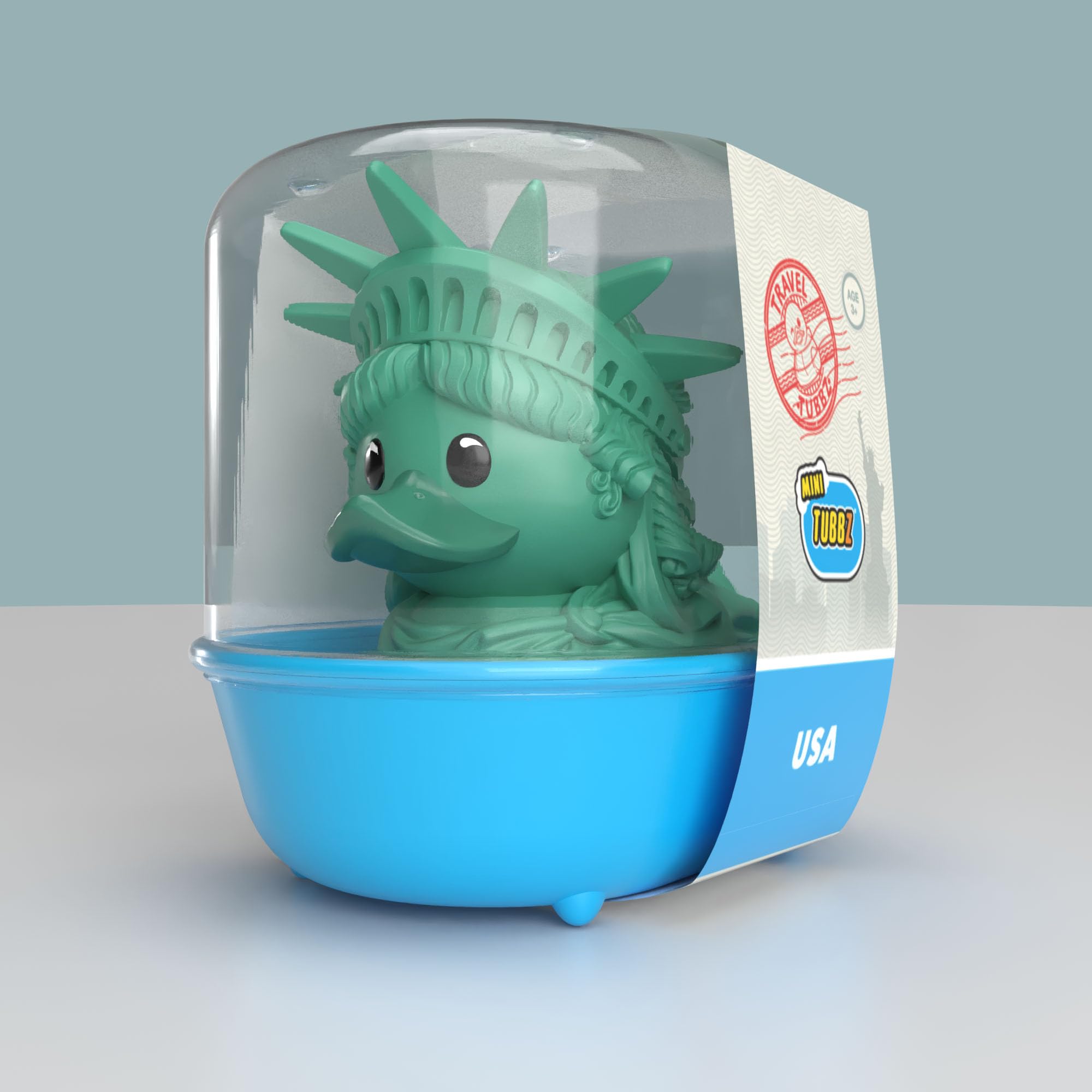 TUBBZ Mini Statue of Liberty Cosplaying Rubber Duck - Collectible Cruise Ducking Figure