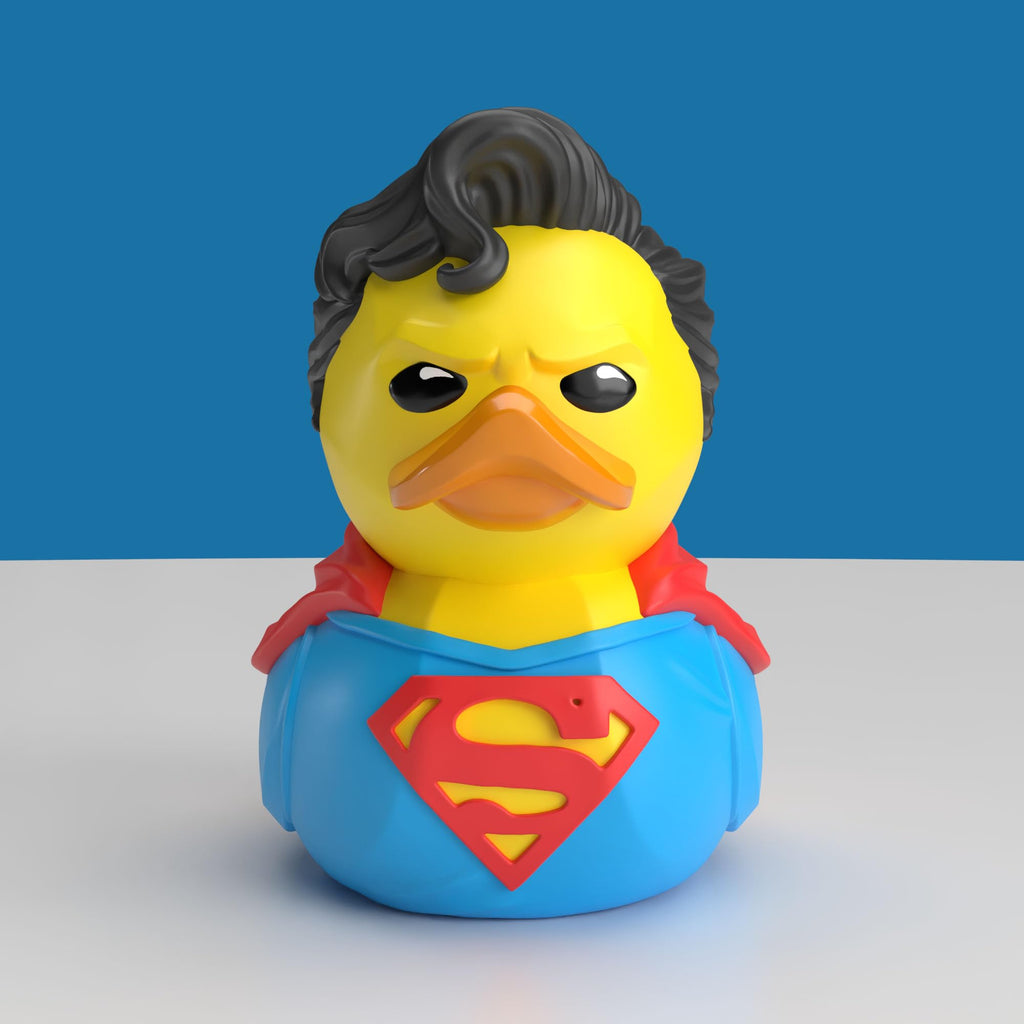 TUBBZ Mini Superman Cosplaying Rubber Duck Figure - 2 Inch Vinyl Collectible