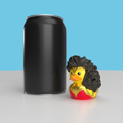 TUBBZ Mini Wonder Woman Cosplaying Rubber Duck Figure – Officially Licensed DC Collectible
