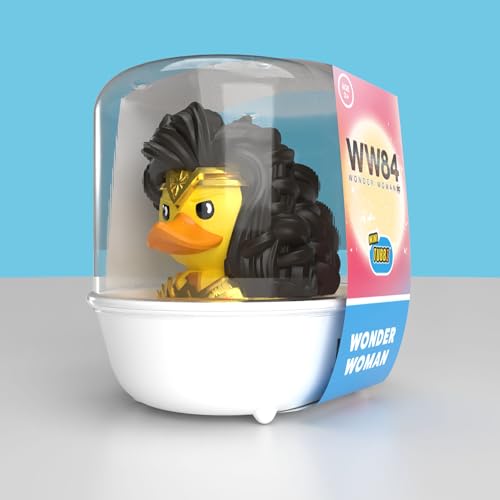 TUBBZ Mini Wonder Woman Cosplaying Rubber Duck Figure – Officially Licensed DC Collectible