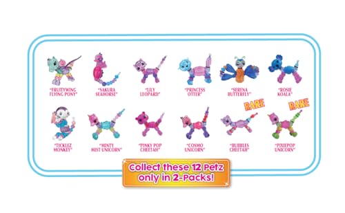 Twisty Petz Ticklez Monkey 2-Pack: 2 Collectible Pets That Twist into Bracelets & More