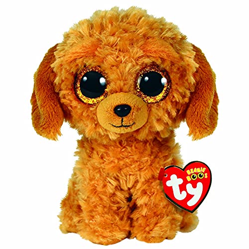 TY Beanie Boo Noodles the Labradoodle Plush Toy, 6 Inch