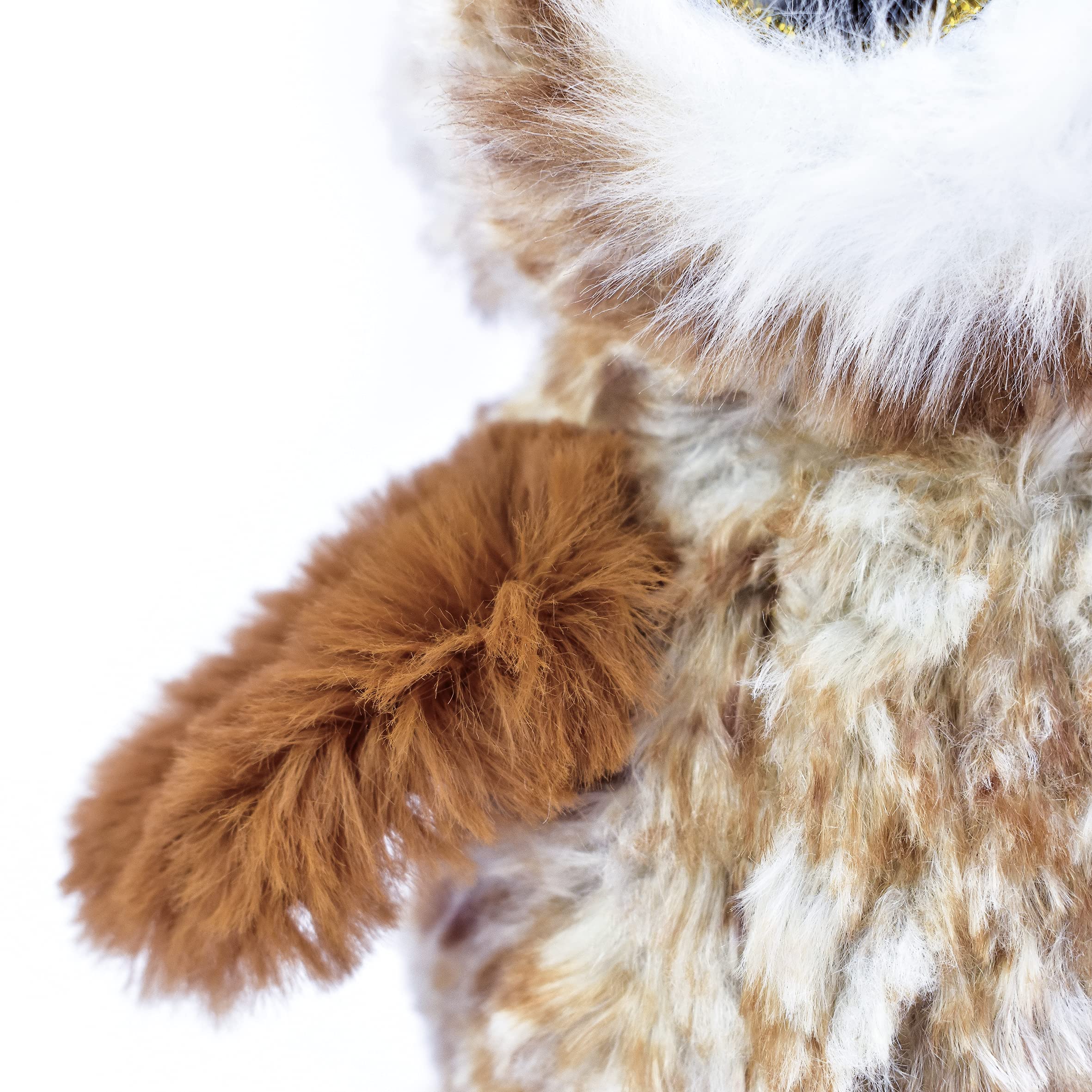 Ty Beanie Boo Percy Barn Owl Plush – 15 cm Soft Toy with Glitter Eyes & Retro Heart Tag
