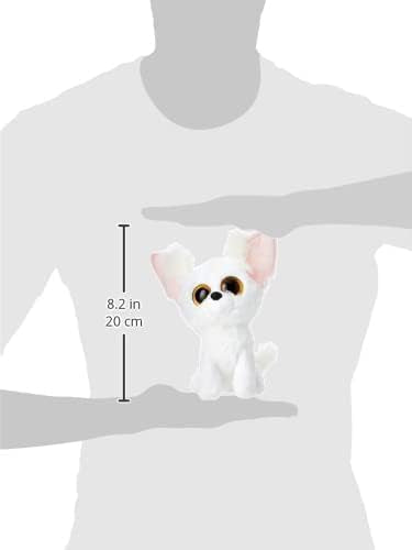 Ty Beanie Boo Phoenix Fox - 15 cm White Fox Stuffed Animal with Glitter Eyes
