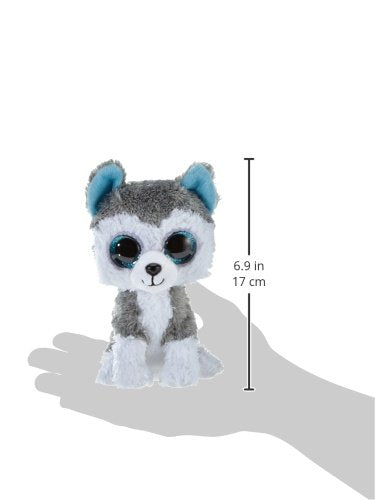 Ty Beanie Boo Slush the Husky Dog Plush – 6.5 Inch Collectible, UK 2nd Edition