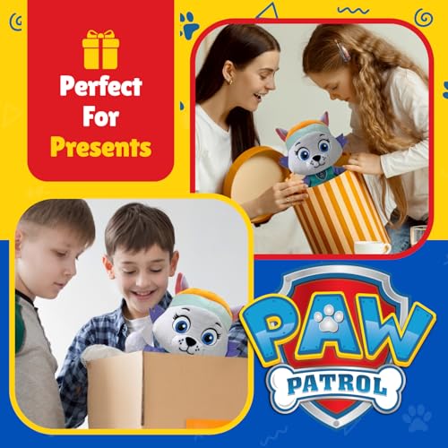 Ty Paw Patrol Everest Plush Toy – 20 cm Soft Floppy Collectible with Heart Tag