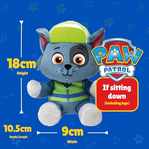 Ty Paw Patrol Rocky Plush – 20 cm Floppy Soft Toy Collectible