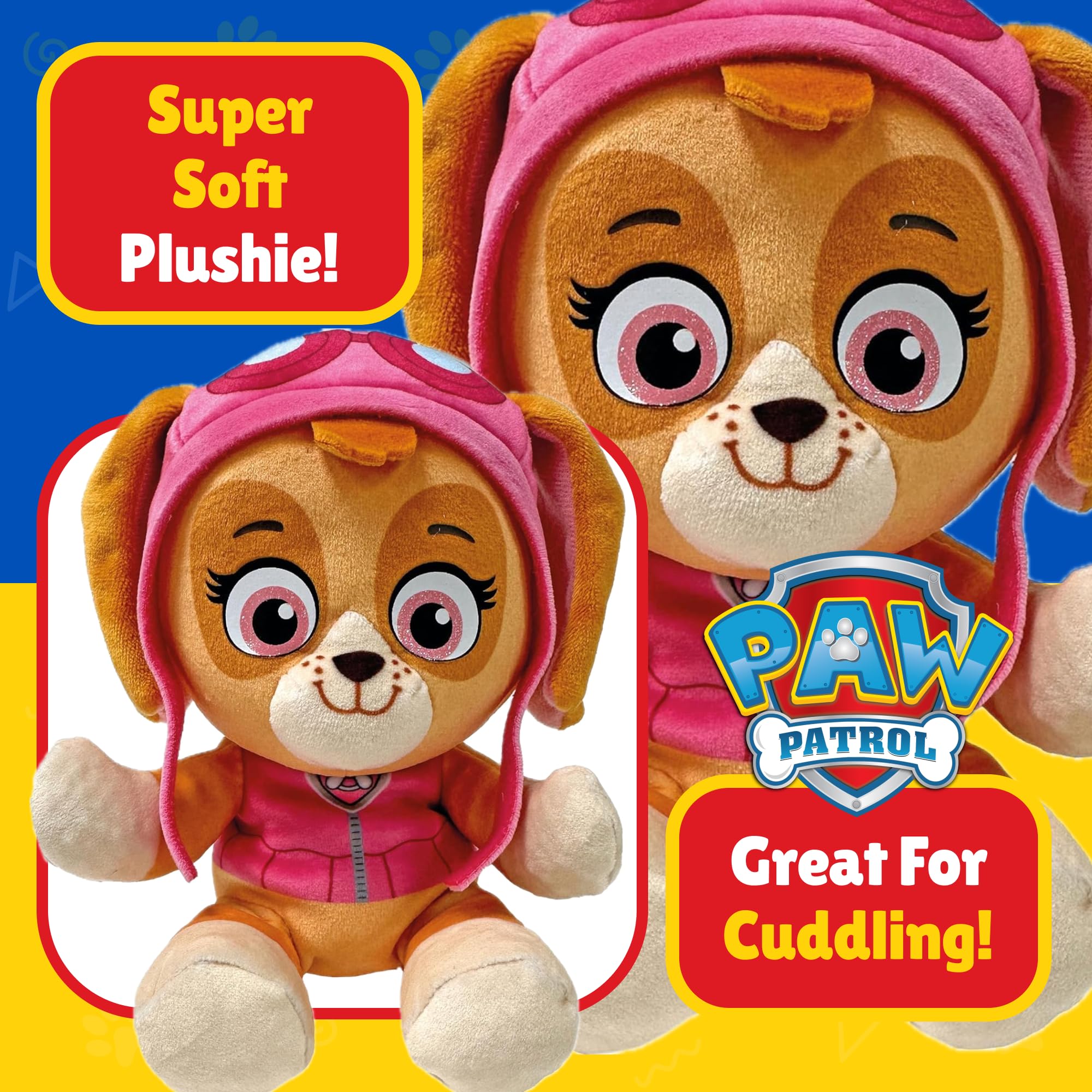 Ty Paw Patrol Skye Plush Toy – 6-Inch Floppy Soft Toy with Heart Tag, T44023