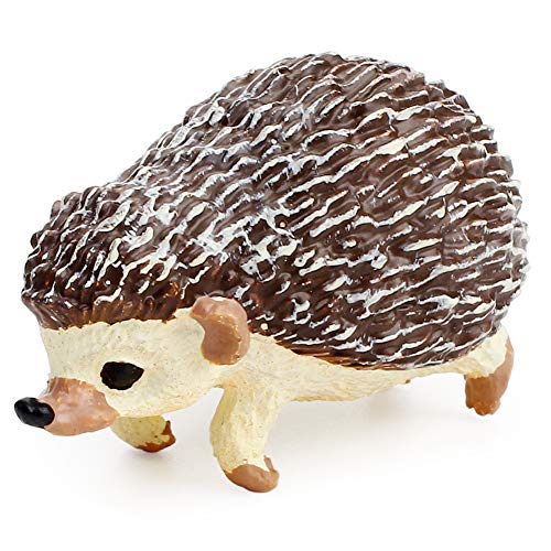 UANDME Hand-Painted Woodland Animal Figurines Set - 5 Forest Creatures for Cake Toppers, Play & Decor
