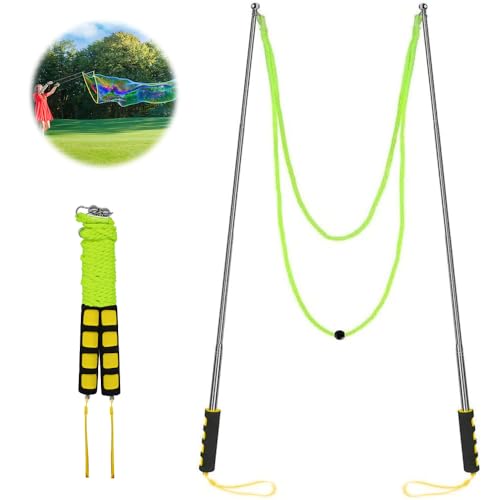 Ubitree Giant Bubble Wands - Stainless Steel Telescopic Bubble Maker for Outdoor Fun