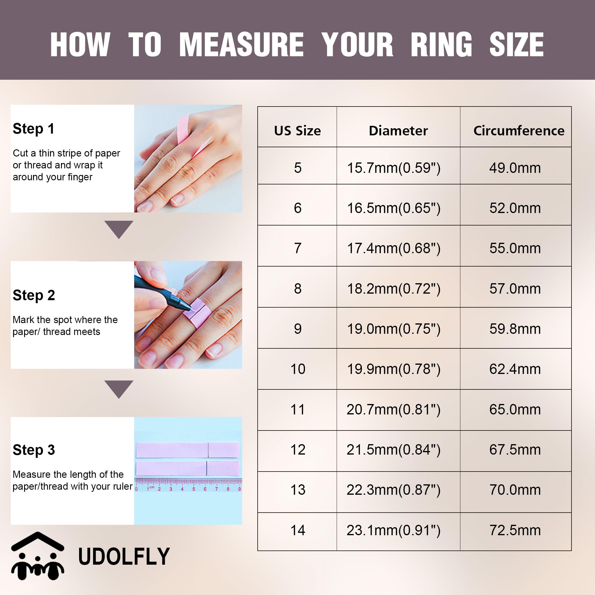 Udolfly Men's Titanium Spinner Ring – Anxiety Relief Fidget Ring with Chain Design, 8mm Wide, Size 8