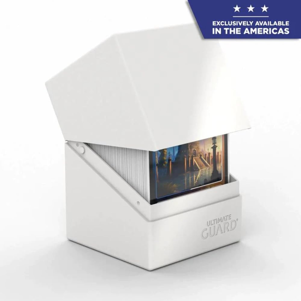 Ultimate Guard Boulder 100+ Classic Deck Case in Sapphire – Secure Storage for 100 Double-Sleeved TCG Cards